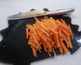 冷蔵庫の野菜まるまる焼きうどん作り方1写真