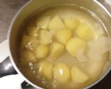 じゃがバター味噌汁☆ご飯にもパンにも☆作り方1写真