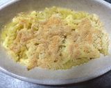 クリームシチューの残りでマカロニグラタン作り方8写真