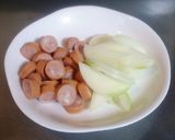 ウィンナーと卵・トマトのスープ☆朝食にも作り方1写真