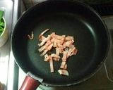ポパイ炒め（ほうれん草）作り方1写真