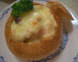 ✿厚切り食パンにシチューを入れて・・・作り方10写真