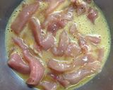 豚肉・春菊・薬味ネギの豆板醤炒め作り方2写真