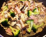 簡単！牛乳で♡キノコのクリームパスタ作り方4写真