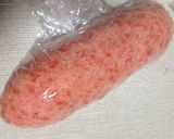 桜でんぶのマイメロちゃん♪(キャラ弁)作り方2写真