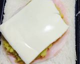 ハムチーズ☆さつマッシュのHotサンド作り方1写真