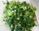 大根菜の混ぜ混ぜおにぎり作り方1写真