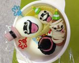 妖怪ウォッチ キャラ弁 ガブニャン作り方5写真