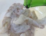 海老と春菊のとろーり生姜うどん作り方1写真