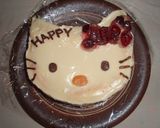 HAPPYキティーのチーズケーキ作り方9写真