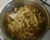 ＊鶏と野菜の五目寿司作り方1写真