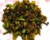 甘辛香ばしいかぶの葉♪ご飯の友!分量簡単作り方3写真