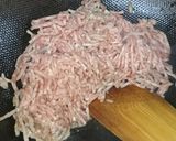ナスとズッキーニの豚ミンチ味噌炒め作り方3写真