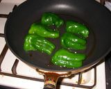 ヘルシー♪豆腐としらすのピーマン詰め作り方7写真