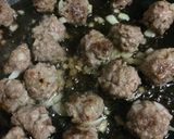 合挽き肉で☆お鍋作り方2写真