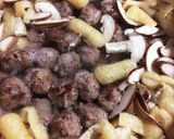 合挽き肉で☆お鍋作り方4写真