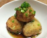 たこ焼き〜揚げ出し豆腐風〜作り方3写真