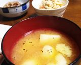 じゃがバター味噌汁☆ご飯にもパンにも☆作り方3写真