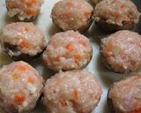 鶏ひき肉のしいたけシュウマイ作り方5写真