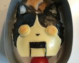 妖怪ウォッチキャラ弁のロボニャンおにぎり作り方8写真