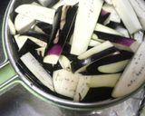 なすとアサリのガーリック醤油炒め煮作り方1写真