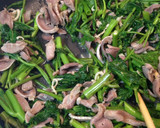 空芯菜と砂肝の黒こしょう炒め作り方3写真