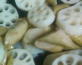 鶏と根菜の甘辛炒め作り方4写真