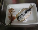 フライパンで☆鰯の竜田揚げ＆骨せんべい♪作り方4写真