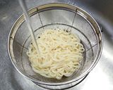 和製生パスタ「むぎきり」のカルボナーラ作り方4写真