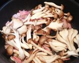 きのことレタスのガーリック醤油サラダ作り方2写真
