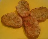 香草パン粉の♪ガーリックブルスケッタ作り方3写真