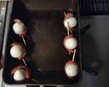 お弁当に♫うずら卵とウインナーのカレー焼作り方4写真