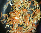 油揚げときんぴらごぼうの炊き込みご飯作り方5写真