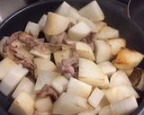THE定番!!大根と豚肉の甘辛こっくり煮作り方3写真