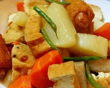 簡単♪厚揚げと大根にんじんいんげんの煮物作り方24写真