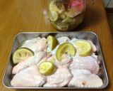 手羽先の塩カボス&ハーブミックス焼き作り方2写真