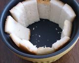 ツナとタマネギの熱々簡単パン耳キッシュ♪作り方1写真