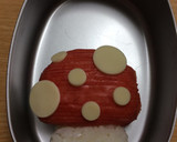 幼稚園 簡単 お弁当 ♡きのこさん作り方3写真