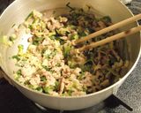 レンジで簡単☆和風♪ご飯でキッシュ風作り方3写真