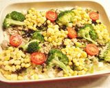 レンジで簡単☆和風♪ご飯でキッシュ風作り方11写真