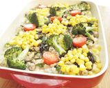 レンジで簡単☆和風♪ご飯でキッシュ風作り方12写真