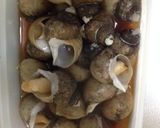 美味い肴。バイ貝の煮付け作り方4写真
