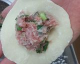 ほんのり甘い皮のもちもち焼き餃子作り方9写真