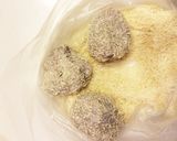 里芋だけ!簡単!里芋そのままコロッケ作り方4写真