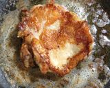 鶏モモ肉のソテー、味噌バターソース掛け作り方2写真