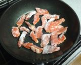 時短で簡単♪鮭の一口照り焼き＊お弁当にも作り方4写真