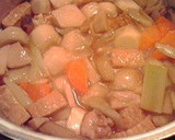 コンソメと塩麹で◇根菜と厚揚げの煮物作り方12写真
