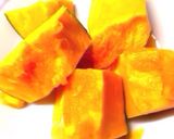 ハロウィンの時に♪簡単かぼちゃチョコパン作り方1写真
