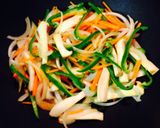 白身魚(もろ)の甘酢餡掛け作り方2写真