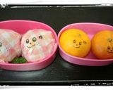 キャラ弁に♡みかんでハロウィン♡作り方7写真